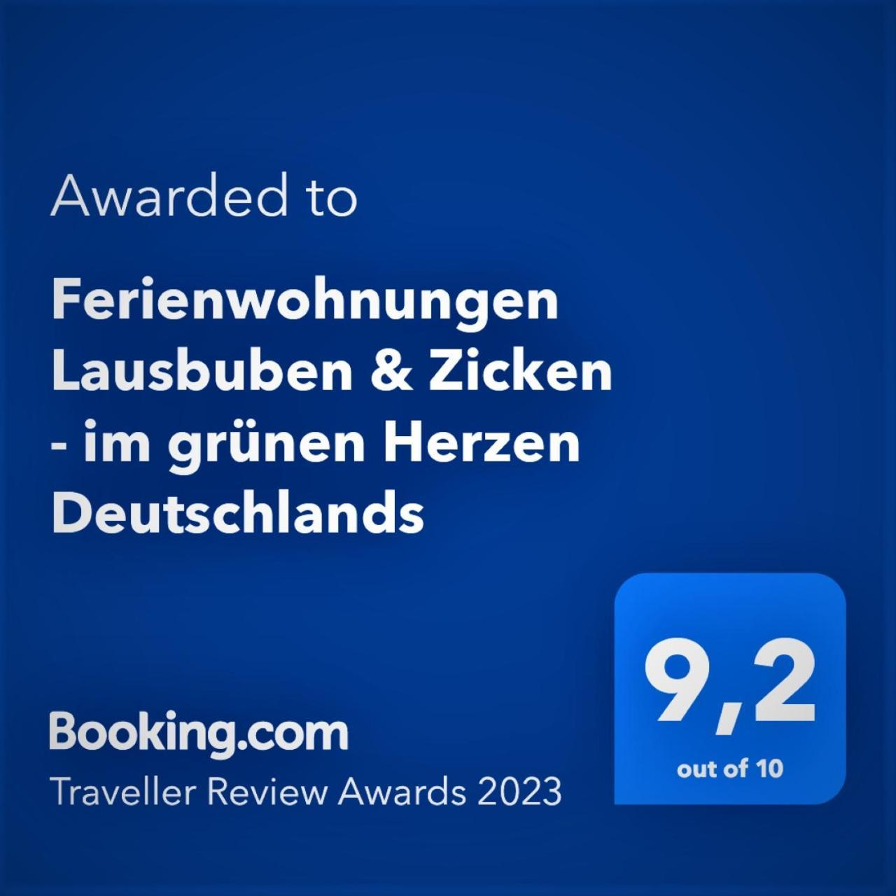 Ferienwohnungen Lausbuben & Zicken - Im Gruenen Herzen Deutschlands Herleshausen Extérieur photo